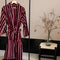 Szlafrok unisex Allure Stripe