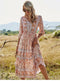 Donata - Luźna sukienka boho