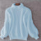 Agnieszka™ - Sweter Dzianinowy z Luźnym Splotem z Wełny