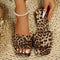 Lampart Flat Sandals, brązowe, lekkie buty plażowe