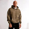 Bluza z kapturem unisex w panterkę