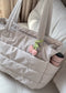 Arianna Damska Torba Puffer Tote – Przestronna Wodoodporna Torba z Nowoczesnym Designem & Komorą na Laptopa