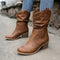 Damskie kowbojskie buty Saoirse w stylu western