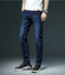 Męskie jeansy z przetarciami skinny stretch