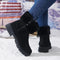 Ethan's ArcticStride - Casualowe, pogrubione buty zimowe z wysoką cholewką