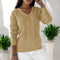Tilda | Wzorzysty sweter z dzianiny