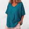 oversizowy lniany t-shirt miasofia