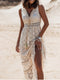 Eliza - Boho maxi sukienka dla kobiet