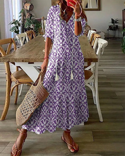 Dorota - Maxi sukienka damska