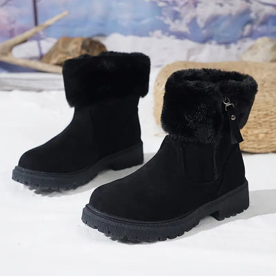 Ethan's ArcticStride - Casualowe, pogrubione buty zimowe z wysoką cholewką