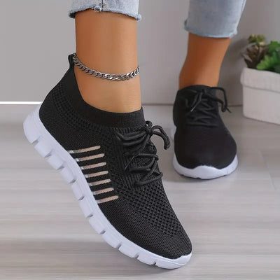 oddychające sznurowadła knitfit trampki do biegania
