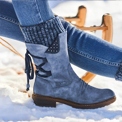 Amalia | Sznurowane buty zimowe