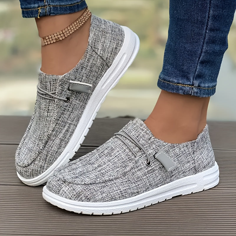 Letnie loafersy damskie - Lekkie wsuwane buty z frędzlami i wygodną podeszwą