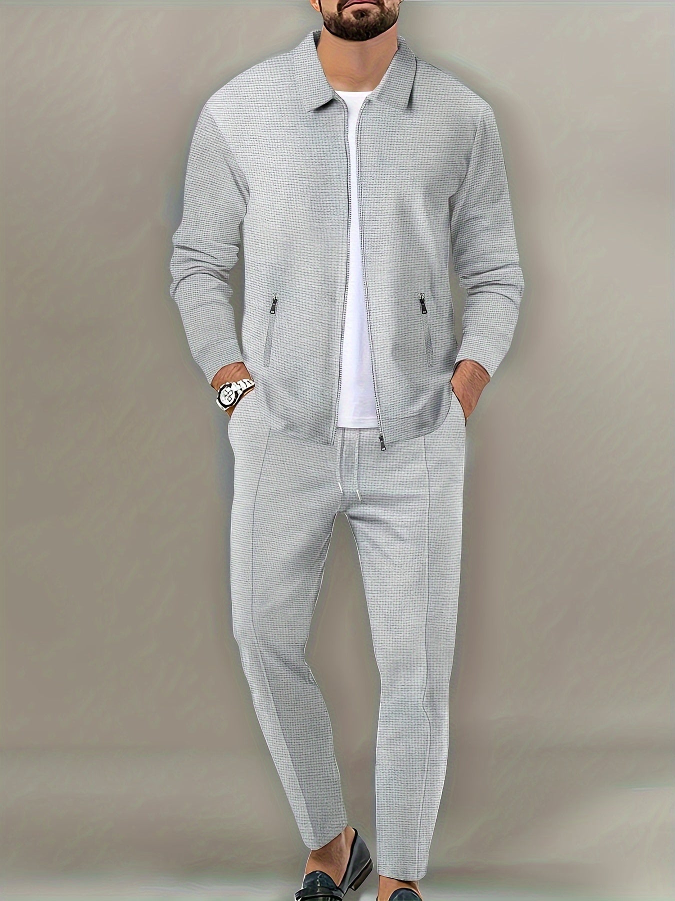 Adam | Klasyczny Męski Dres 2-częściowy