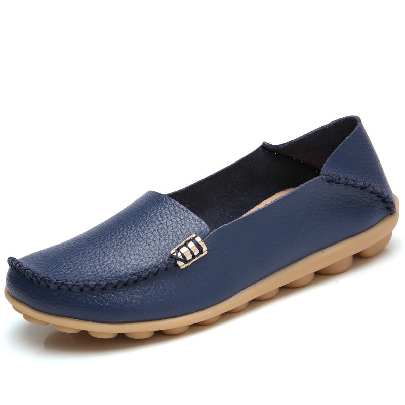 Damskie mokasyny - Lekkie mokasyny, wygodne buty Penny Loafers