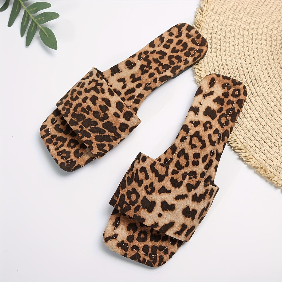 Lampart Flat Sandals, brązowe, lekkie buty plażowe