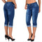 Jeansowe legginsy Emilie w dużych rozmiarach