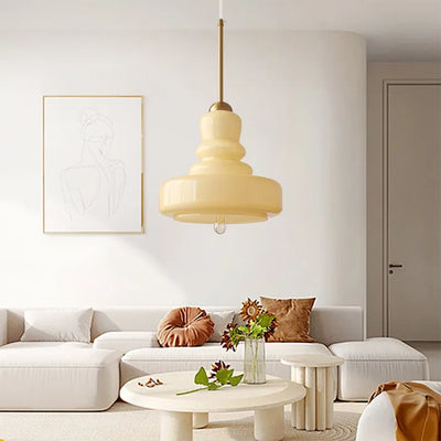 Designerska Lampa Wisząca ze Szkła Połączenie Minimalizmu i Elegancji