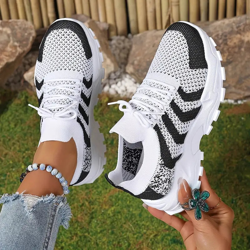 Buty sportowe z siateczką w stylu casual