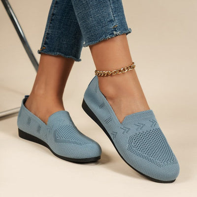 Casualowe, oddychające buty z siateczki