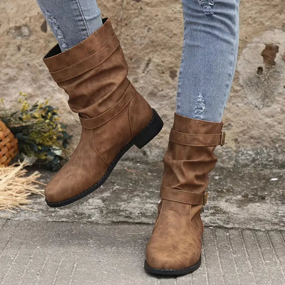 Lucy - Damskie buty western w stylu retro