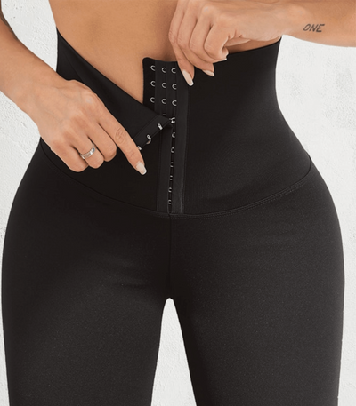 Legginsy modelujące z wysokim stanem
