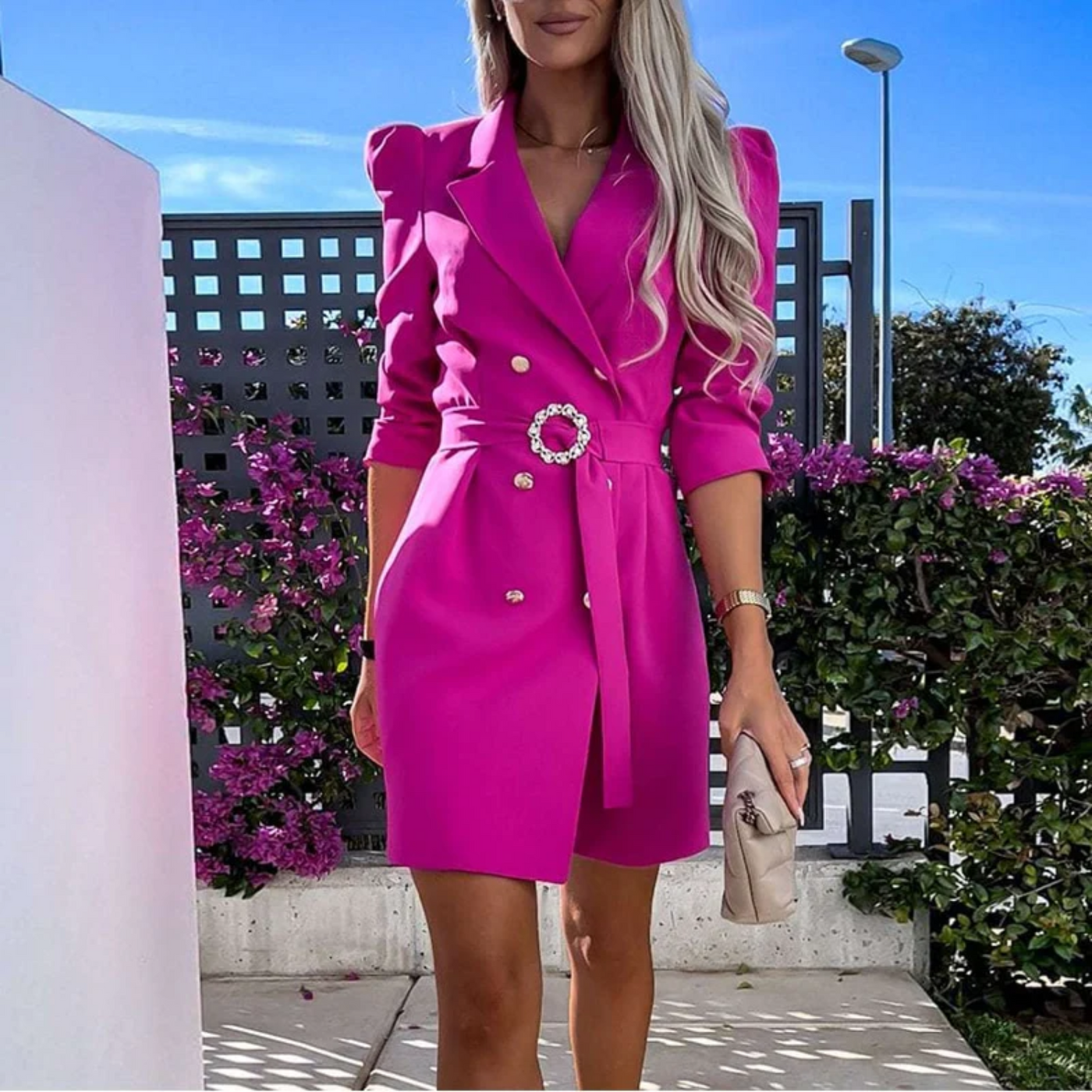 Bree | Modna sukienka typu marynarka