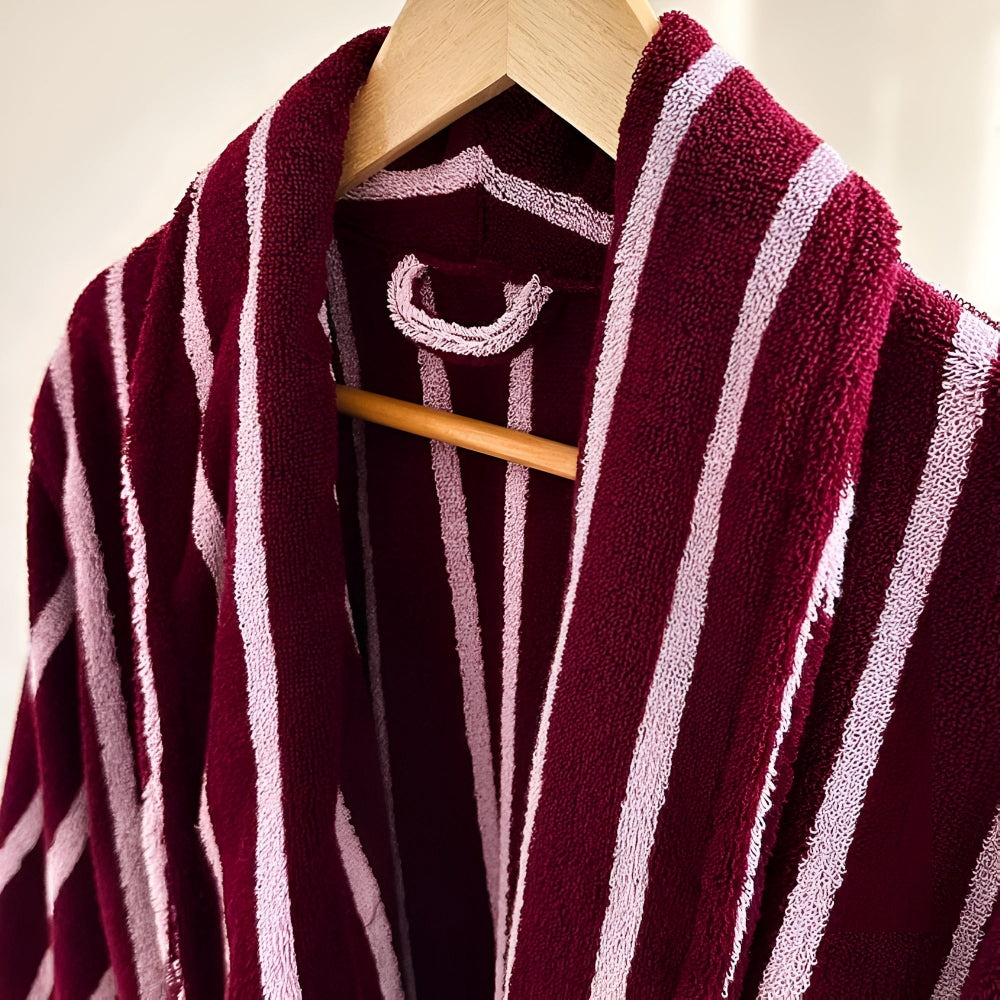 Szlafrok unisex Allure Stripe