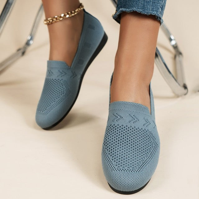 Casualowe, oddychające buty z siateczki