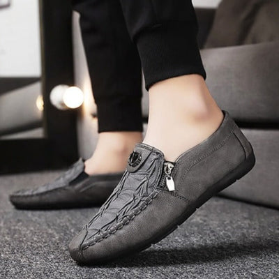 Łukasz - Wygodne Męskie Mokasyny Slip-On