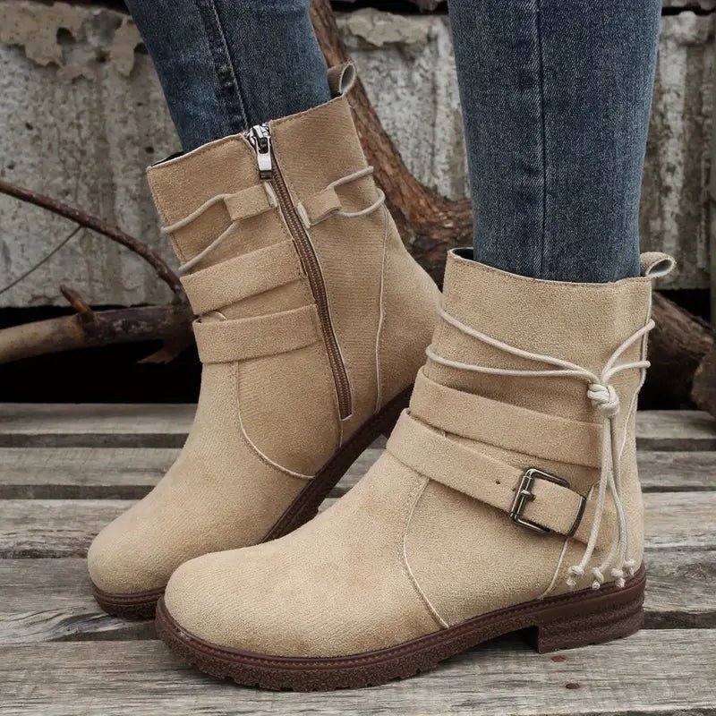 Kath - Damskie buty z okrągłym noskiem