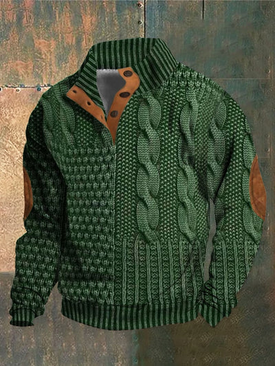 Alvize™ - Elegancki sweter z guzikami zapewniający swobodny i wyrafinowany wygląd
