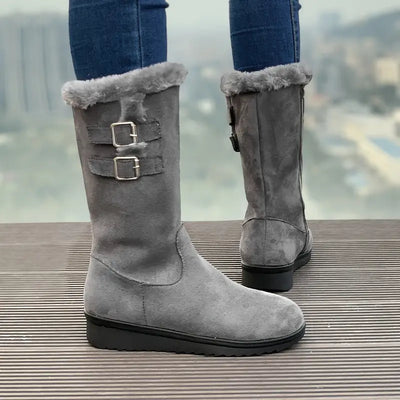Jocia - Stylowe i wygodne buty turystyczne z podszewką ze sztucznego futra