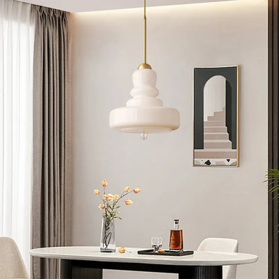Designerska Lampa Wisząca ze Szkła Połączenie Minimalizmu i Elegancji