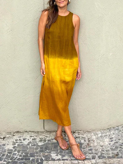 Elena™ - Elegancka sukienka z modnym nadrukiem