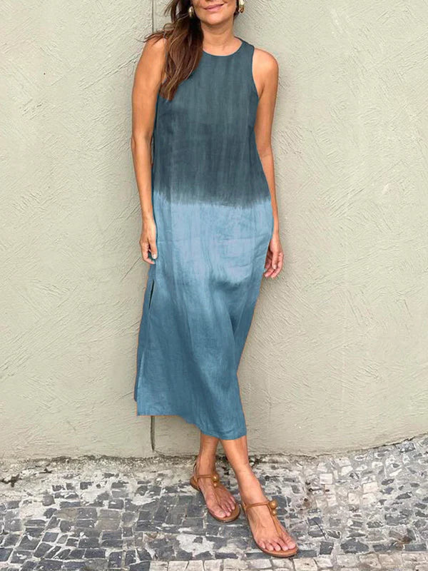 Elena™ - Elegancka sukienka z modnym nadrukiem