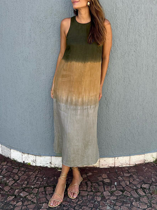 Elena™ - Elegancka sukienka z modnym nadrukiem