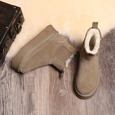 Buty zimowe - ciepłe, antypoślizgowe, mrozoodporne buty outdoorowe z polarową podszewką