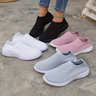Letnie loafersy damskie - lekkie wsuwane buty casualowe z wygodną podeszwą