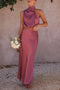 Luisa™ - Elegancki krótki top bez rękawów z długą jedwabną spódnicą