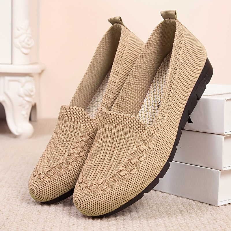 Damskie wsuwane mokasyny - lekkie i oddychające buty z siateczki