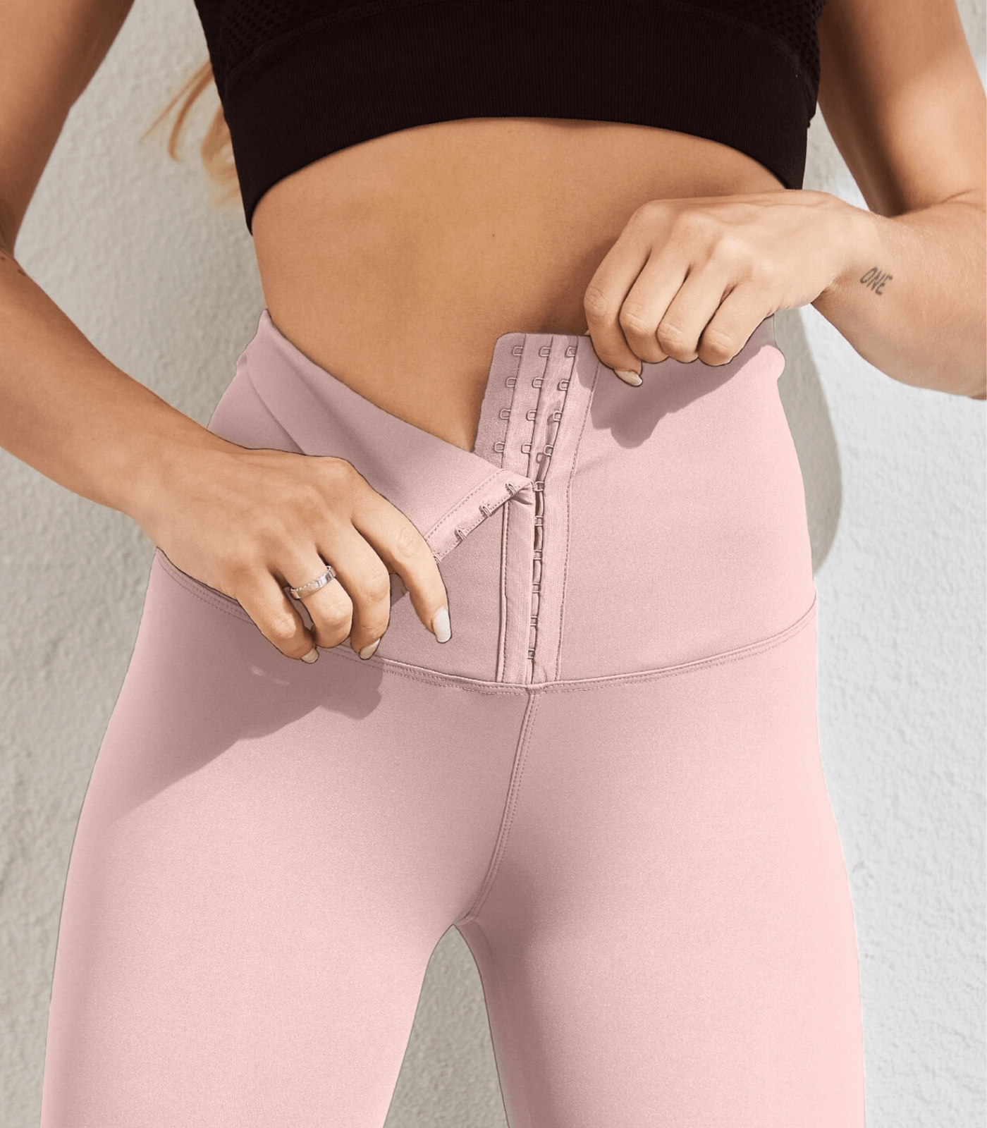 Legginsy modelujące z wysokim stanem