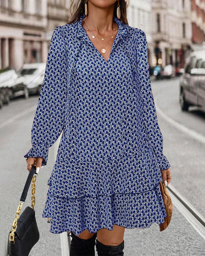 Stella - Elegancka sukienka z długim rękawem, zapewniająca swobodny styl