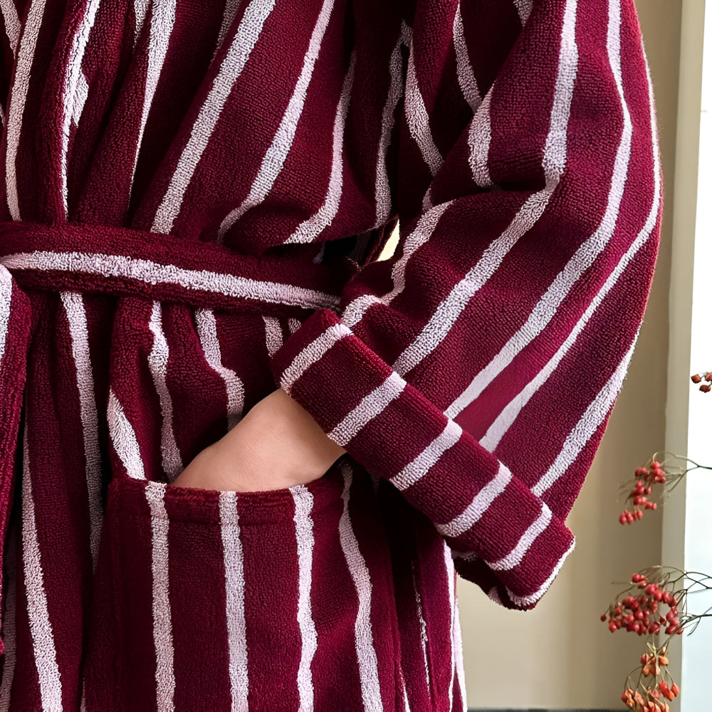Szlafrok unisex Allure Stripe