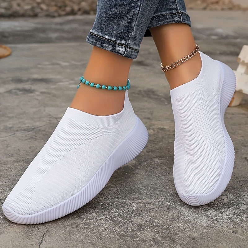 Letnie loafersy damskie - lekkie wsuwane buty casualowe z wygodną podeszwą