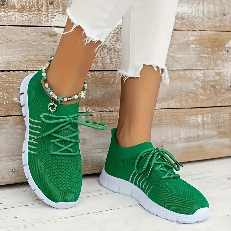 oddychające sznurowadła knitfit trampki do biegania