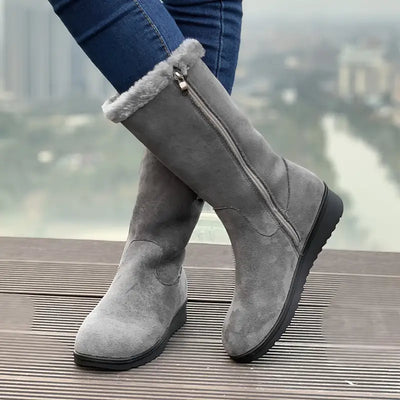 Jocia - Stylowe i wygodne buty turystyczne z podszewką ze sztucznego futra