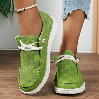 Letnie loafersy damskie - wygodne buty na co dzień ze sznurowadłami