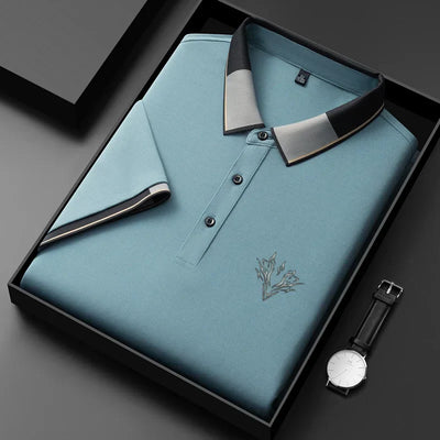 Bawełniana haftowana koszulka polo Premium Fabio™ - niezrównana elegancja i wygoda