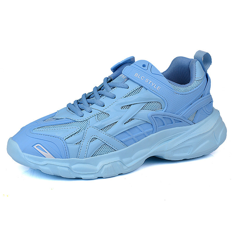 Oddychające buty do biegania w jednolitym kolorze dla kobiet